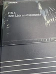 Ampex VPR-6 Parts List & Schmeatics Manual. Fixed Price $29.00.