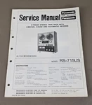 Panasonic Stereo Tape Deck RS-715US Service Manual D-4386. Fixed Price $150.00.