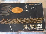 Raleigh-corder Transistor Recorder Model 900 Vintage Reel. Fixed Price $48.60.