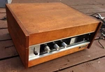 Vintage Sony Tapecorder TC-230W Stereo Center Reel To Woodgrain Needs Work. Fixed Price $99.99.