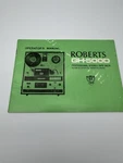 Original Roberts GH-500D Reel Tape Recorder Operator Manual. Fixed Price $14.00.