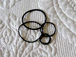 Tascam DA-30 Four Belt Set. Fixed Price $16.00.