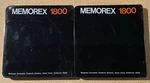 Lot Of 2 Vintage Memorex 1800 1.0 Mil 7 Reel Audio Tapes Sealed Nos. Fixed Price $30.00.