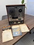 Vintage 1968 Teac A-6010 Reel To Deck W/ Tapes As Is For Parts. Fixed Price $175.00.