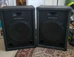 Optimus Pa Band/dj Speakers 15'' Woofer. Fixed Price $299.00.