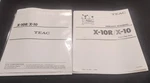 Teac X-10R/X-10 Stereo Tape Deck Service Manual (54 Pg ) And All Schematics. Fixed Price $50.00.