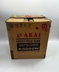New Old Stock Akai X-5000W Cross-field Head 4 Track Stereo Tape Recorder. Fixed Price $276.25.