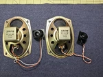 Realistic 909B Reel To Tape Recorder Part - Left / Right Sanyo Speakers. Fixed Price $14.95.
