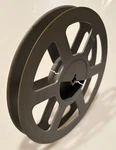 Vtg Plastic Empty Take-up Reel 7 Inch. Fixed Price $15.99.