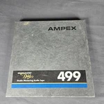 Ampex 499 Grand Master Gold 1/4" 7" Reel To Audio Tape Used Boxed Untested. Fixed Price $24.99.