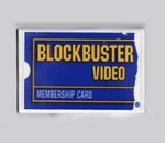Blockbuster Video Membership Card - 2"X3" Fridge Magnet (retro Vintage Vhs Tapes. Fixed Price $6.99.