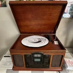 Crosley CR2405C Director Player Turntable Recorder Cassette Am/fm Wood. Fixed Price $145.00.