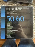 Maxell 50-60 (n) Audio Recording Tape Sealed Reel Nastro Bobina Revox Akai. Fixed Price $92.78.