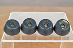 Rubber Vertical Feet Replacement Part For Lafayette Audio Reel Player RK-142V. Fixed Price $14.95.