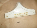 Webcor EP2711-1 Royal Reel To Tape Recorder Original Front Cover. Fixed Price $19.50.