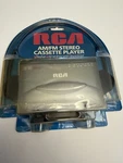 Rca Stereo Cassette Tape Player Am/fm Radio Headphones Bass Boost RP-1820 New. Fixed Price $45.00.