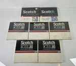 (new) Scotch 150/203 1/4 X1800 Tapes (lot Of 7). Fixed Price $99.99.