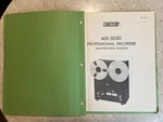 Vintage Otari MX-5050 Professional Recorder Maintenance Manual. Fixed Price $10.00.