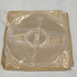 Vintage Aiwa Tape Type Empty Clear Plastic 7" Take Up Reel Japan - Htf! Nos. Fixed Price $24.90.