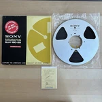 Sony SLH-180-25 Silver 10.5 Metal Take Up Reel W/ Original Box 1/4 X2500 Ft.. Fixed Price $54.00.