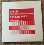 Maxell Magnetic Sound Recording Tape Low Noise LNA50. Fixed Price $49.99.
