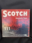 Scotch Brand Magnetic Recording Tape 7" Reel No. 111-12 Has Recorded Material. Fixed Price $11.33.