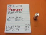 Pioneer RXA-536 Lever Mechanism Knob Cap Red For Record CT-F2121 Cassette. Fixed Price $7.48.