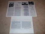 Sony TC-854-4S Open Reel Review, 1972, 3 Pgs, Full Test Pro To. Fixed Price $9.99.