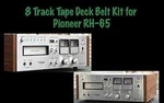 Belt Kit For Pioneer RH-65 8 Track Tape Deck Player Recorder. Fixed Price $18.99.