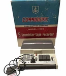 Vtg Commodore Super Deluxe 5 Transistor Tape Recorder Reel For Parts. Fixed Price $22.45.