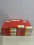 Rca Magnetic Tape Lot Of 11 Red 1800 Feet Type 10M18 Brand New Sealed. Fixed Price $329.95.