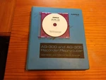 Ampex AG-300 & AG-305 Tape Recorder Operation And Maintenance Manual C/d Rom. Fixed Price $20.00.