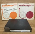 Vintage Audiotape Scotch Lot Of Mylar 1861 2431T Reel Euc. Fixed Price $15.00.