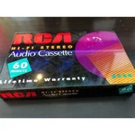 Rca RC60 Hi-fi Stereo Blank Audio Cassette Tape Vintage Sealed Nwt Minute. Fixed Price $12.20.