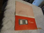 Vintage Ampex Custom Music System 4700 Tube Console Stereo Owners Manual. Fixed Price $19.99.