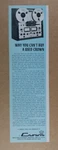 1971 Crown SX724 Reel Tape Deck Vintage Print Ad. Fixed Price $9.99.