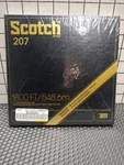 Scotch 207 Premium Quality 7" Reel Tape 1800' Sealed Nos Indoor Stored. Fixed Price $24.00.