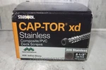Starborn Cap-tor Xd Composite Deck Screws 2-1/2" Indian Ebony Epoxy Coated 100PC. Fixed Price $28.00.