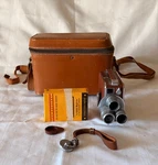 Vintage Keystone K-48 Bel Air Magazine 8MM Movie Camera 3 Lens Case 1950S. Fixed Price $58.90.
