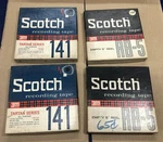 Scotch 141 & RB-5 Magnetic Recording Tape Lot 5'' Reels Vintage. Fixed Price $25.00.