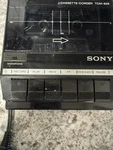 Vintage Sony TCM-828 Cassette-corder Tape Recorder Player. Fixed Price $30.00.