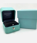 100% Authentic Tiffany & Co Engagement Ring Outer Box+ribbon. Fixed Price $69.00.