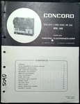 Concord 509D Reel To Service Manual 4-TRACK Original. Fixed Price $29.99.