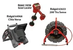 Ridgid 200' Mini Reel Tru SENSE(63633) Scout LOCATOR(19238) CS6X Versa (64968). Fixed Price $14251.69.