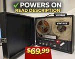 Vintage Wards Airline Solid State Reel To Tape Recorder No. GEN-3657A. Fixed Price $40.00.