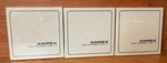 Vtg 3 Ampex Audio Mastering Tape 406 Usa 1/4 1200 Sealed 7 Reel 1.5MIL Poly. Fixed Price $60.00.
