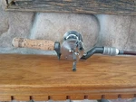 Old Montgomery Wards Sport King Fish Reel NO.60-6328 Model 8/ROD 1PC. Fixed Price $55.00.