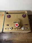 Vtg Crescent Reel To Tape Player Recorder Microphone Power As Is. Fixed Price $59.95.