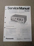 Panasonic RS-808 8-TRACK Tape Deck Service Manual D-4909. Fixed Price $64.95.