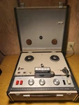 Vintage Sony TC-200 7" Reel To Portable Tape Player Suitcase Recorder. Fixed Price $115.00.